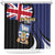 Falkland Islands Shower Curtain Desire the Right