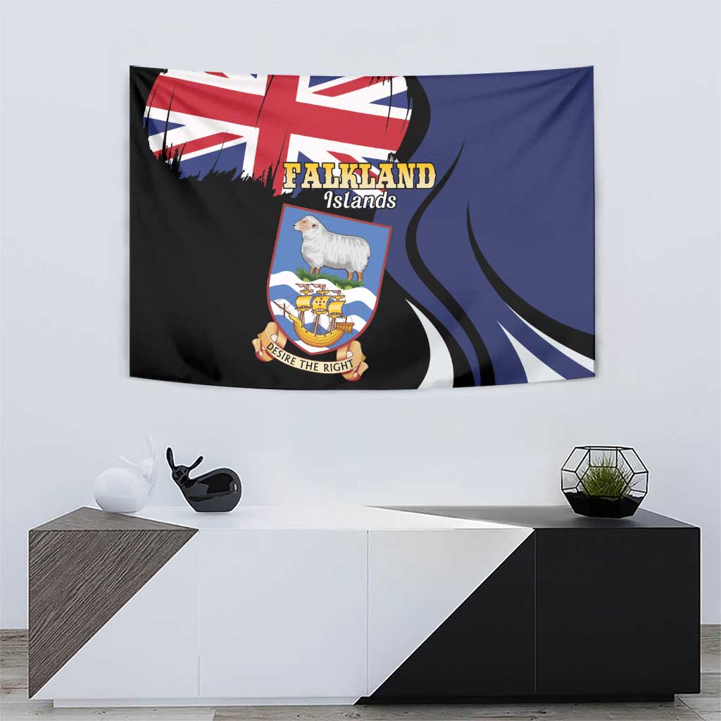 Falkland Islands Tapestry Desire the Right