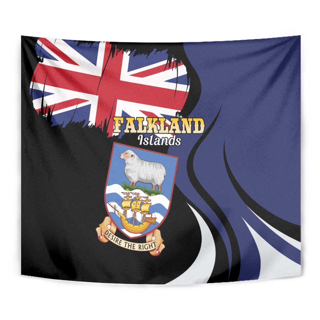 Falkland Islands Tapestry Desire the Right