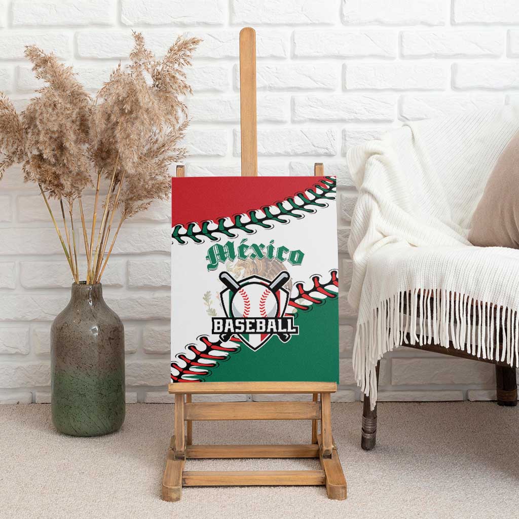 Baseball Mexico Canvas Wall Art Come On Mexican Team