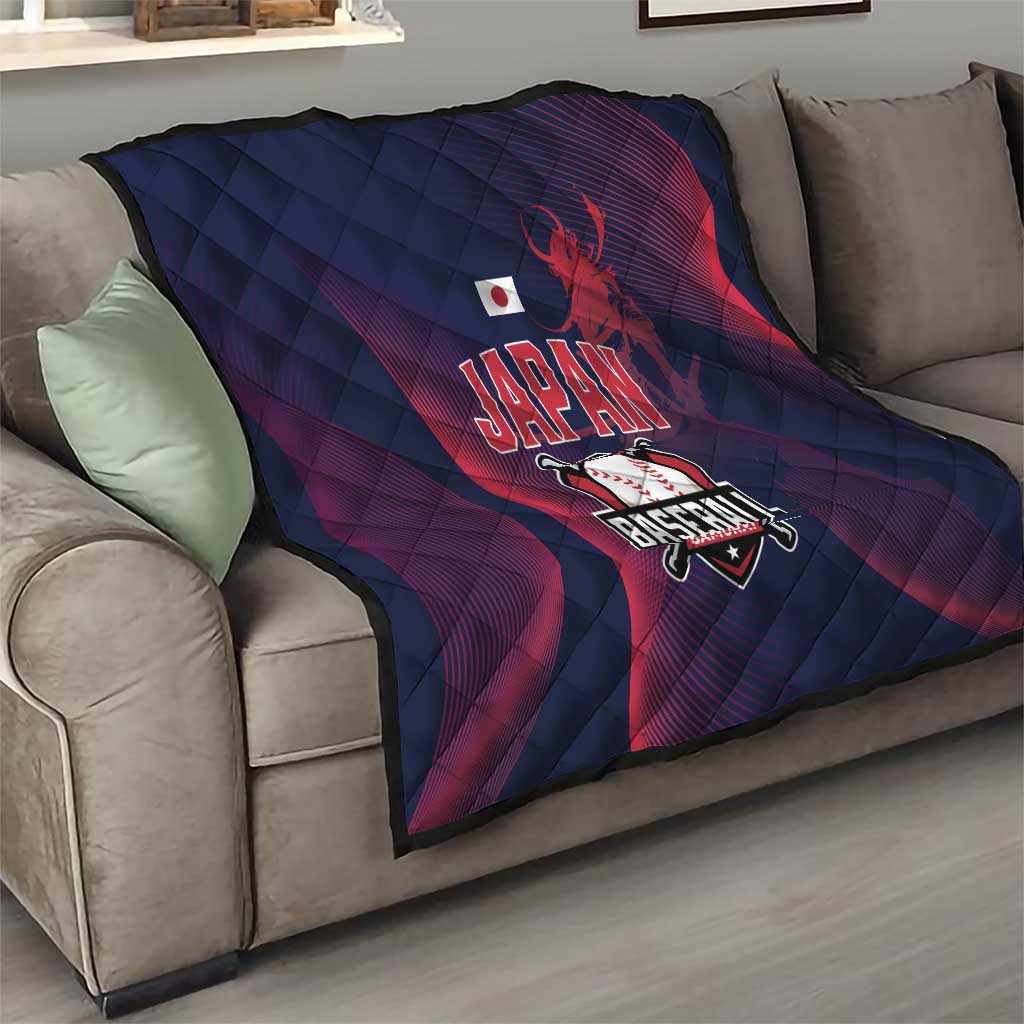 Baseball Japan Quilt Japan Samurai Go Champions