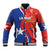 Personalized Chile 2024 Football Baseball Jacket Concurso La Roja - Wonder Print Shop