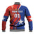 Personalized Chile 2024 Football Baseball Jacket Concurso La Roja - Wonder Print Shop