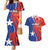 Personalized Chile 2024 Football Couples Matching Mermaid Dress and Hawaiian Shirt Concurso La Roja - Wonder Print Shop