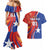 Personalized Chile 2024 Football Couples Matching Mermaid Dress and Hawaiian Shirt Concurso La Roja - Wonder Print Shop