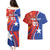 Personalized Chile 2024 Football Couples Matching Puletasi and Hawaiian Shirt Concurso La Roja - Wonder Print Shop