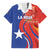 Personalized Chile 2024 Football Family Matching Long Sleeve Bodycon Dress and Hawaiian Shirt Concurso La Roja - Wonder Print Shop