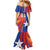 Personalized Chile 2024 Football Family Matching Mermaid Dress and Hawaiian Shirt Concurso La Roja - Wonder Print Shop