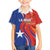 Personalized Chile 2024 Football Family Matching Off The Shoulder Long Sleeve Dress and Hawaiian Shirt Concurso La Roja - Wonder Print Shop