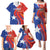 Personalized Chile 2024 Football Family Matching Puletasi and Hawaiian Shirt Concurso La Roja - Wonder Print Shop