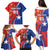 Personalized Chile 2024 Football Family Matching Puletasi and Hawaiian Shirt Concurso La Roja - Wonder Print Shop