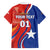 Personalized Chile 2024 Football Family Matching Puletasi and Hawaiian Shirt Concurso La Roja - Wonder Print Shop