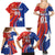 Personalized Chile 2024 Football Family Matching Summer Maxi Dress and Hawaiian Shirt Concurso La Roja - Wonder Print Shop