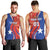 Personalized Chile 2024 Football Men Tank Top Concurso La Roja - Wonder Print Shop