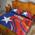 Chile 2024 Football Quilt Bed Set Concurso La Roja - Wonder Print Shop