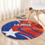 Chile 2024 Football Round Carpet Concurso La Roja