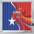 Chile 2024 Football Shower Curtain Concurso La Roja