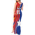 Personalized Chile 2024 Football Tank Maxi Dress Concurso La Roja - Wonder Print Shop