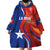 Personalized Chile 2024 Football Wearable Blanket Hoodie Concurso La Roja - Wonder Print Shop