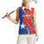 Personalized Chile 2024 Football Women Sleeveless Polo Shirt Concurso La Roja - Wonder Print Shop