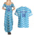 Personalized Uruguay 2024 Football Couples Matching Summer Maxi Dress and Hawaiian Shirt Come On La Celeste - Wonder Print Shop