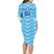 Personalized Uruguay 2024 Football Family Matching Long Sleeve Bodycon Dress and Hawaiian Shirt Come On La Celeste - Wonder Print Shop