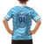 Personalized Uruguay 2024 Football Family Matching Off The Shoulder Long Sleeve Dress and Hawaiian Shirt Come On La Celeste - Wonder Print Shop