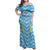 Personalized Uruguay 2024 Football Family Matching Off Shoulder Maxi Dress and Hawaiian Shirt Come On La Celeste - Wonder Print Shop