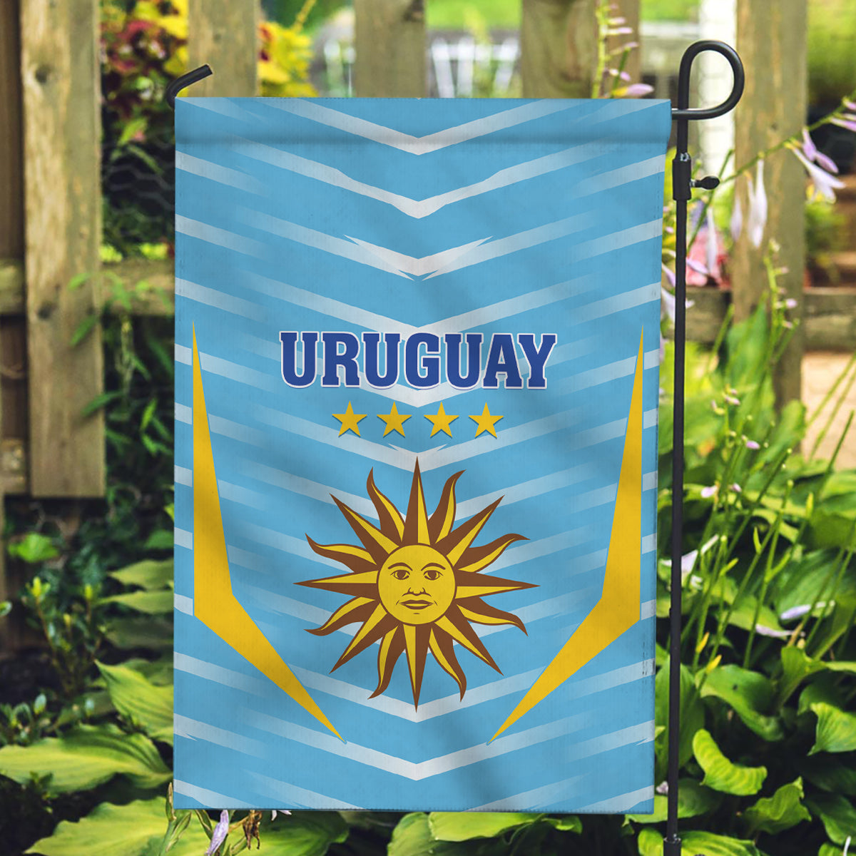 Uruguay 2024 Football Garden Flag Come On La Celeste - Wonder Print Shop