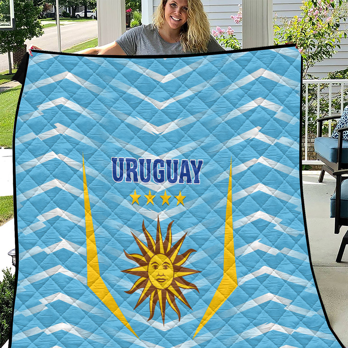 Uruguay 2024 Football Quilt Come On La Celeste