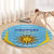 Uruguay 2024 Football Round Carpet Come On La Celeste