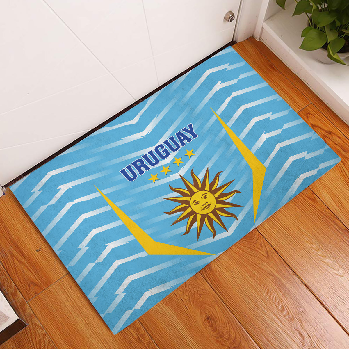 Uruguay 2024 Football Rubber Doormat Come On La Celeste - Wonder Print Shop