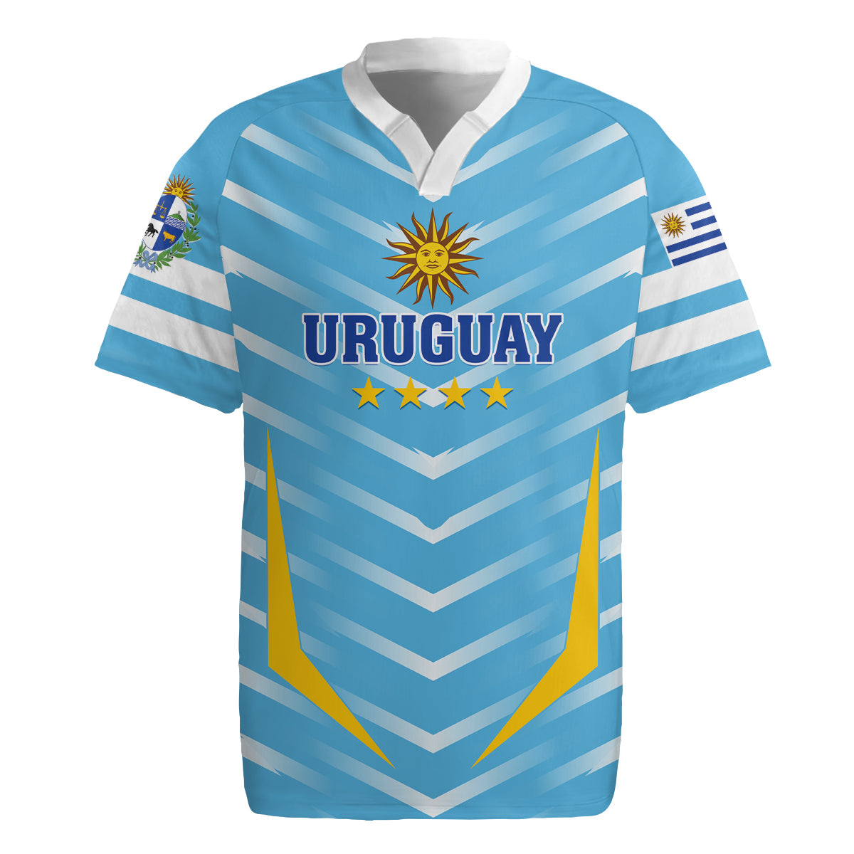 Personalized Uruguay 2024 Football Rugby Jersey Come On La Celeste - Wonder Print Shop