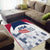 USA 2024 Soccer Area Rug The Stars and Stripes Go Champion - Wonder Print Shop