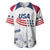 Personalized USA 2024 Soccer Baseball Jersey The Stars and Stripes Go Champion - Wonder Print Shop