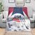 USA 2024 Soccer Blanket The Stars and Stripes Go Champion