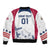 Personalized USA 2024 Soccer Bomber Jacket The Stars and Stripes Go Champion - Wonder Print Shop