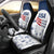 USA 2024 Soccer Car Seat Cover The Stars and Stripes Go Champion - Wonder Print Shop