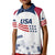 Personalized USA 2024 Soccer Kid Polo Shirt The Stars and Stripes Go Champion - Wonder Print Shop