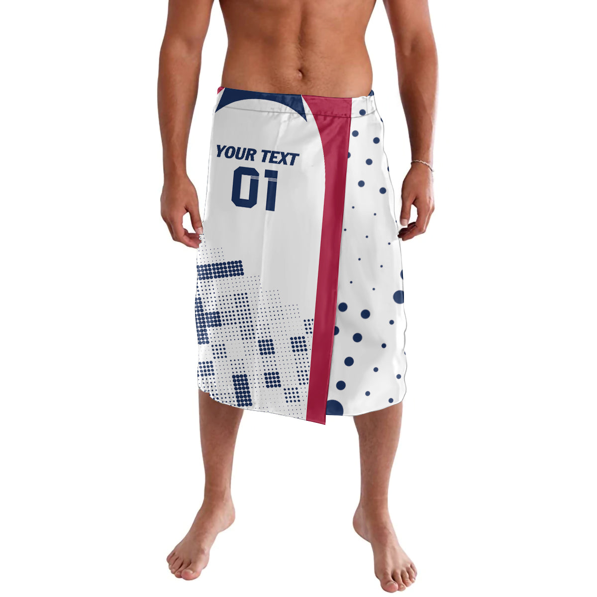 Personalized USA 2024 Soccer Lavalava The Stars and Stripes Go Champion - Wonder Print Shop