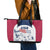 USA 2024 Soccer Leather Tote Bag The Stars and Stripes Go Champion - Wonder Print Shop