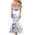 Personalized USA 2024 Soccer Mermaid Dress The Stars and Stripes Go Champion - Wonder Print Shop