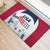 USA 2024 Soccer Rubber Doormat The Stars and Stripes Go Champion