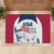 USA 2024 Soccer Rubber Doormat The Stars and Stripes Go Champion