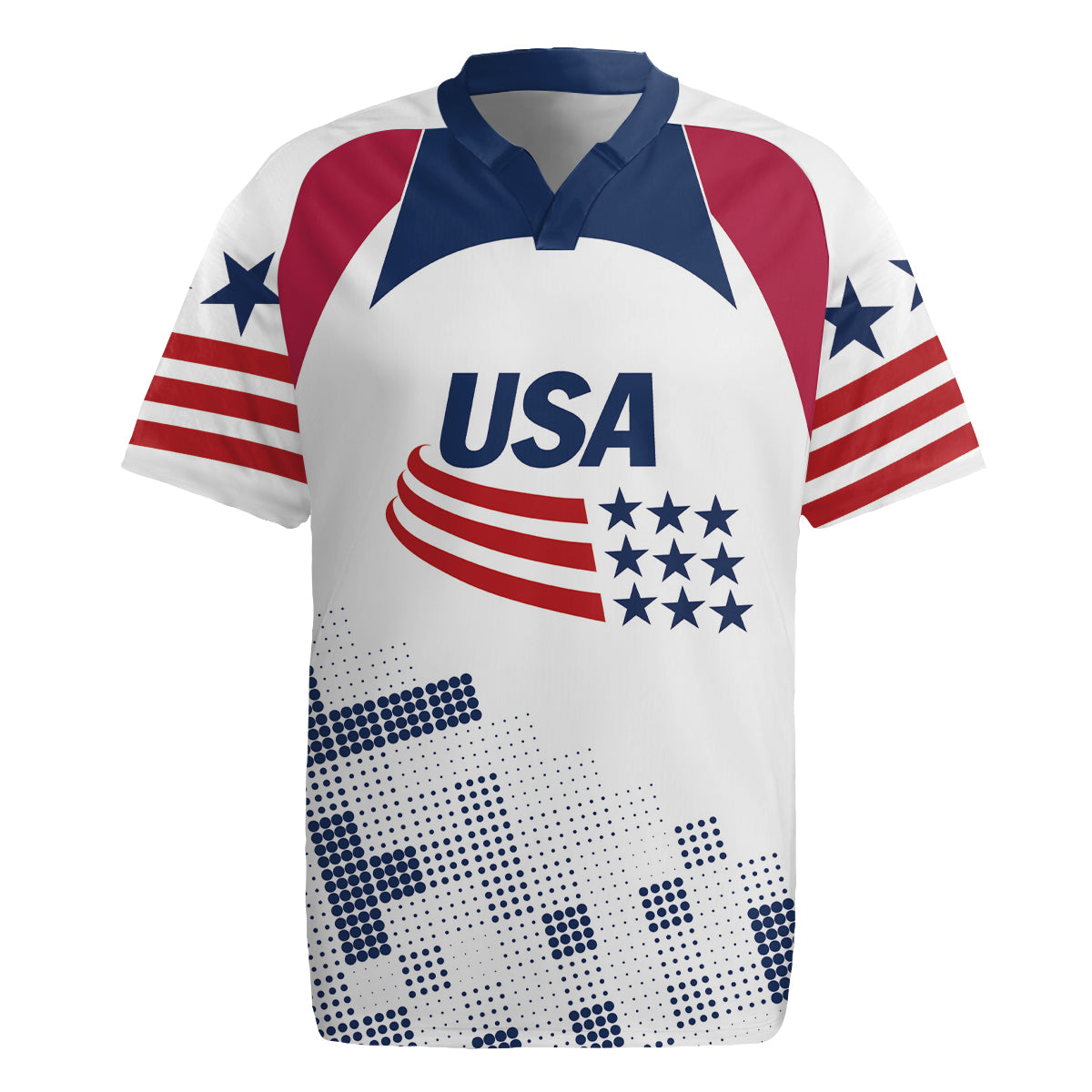 Personalized USA 2024 Soccer Rugby Jersey The Stars and Stripes Go Champion