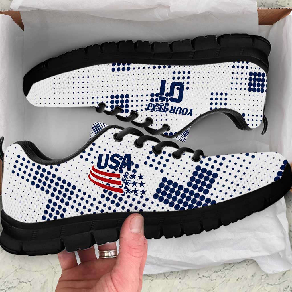 USA 2024 Soccer Sneakers The Stars and Stripes Go Champion