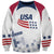 Personalized USA 2024 Soccer Sweatshirt The Stars and Stripes Go Champion