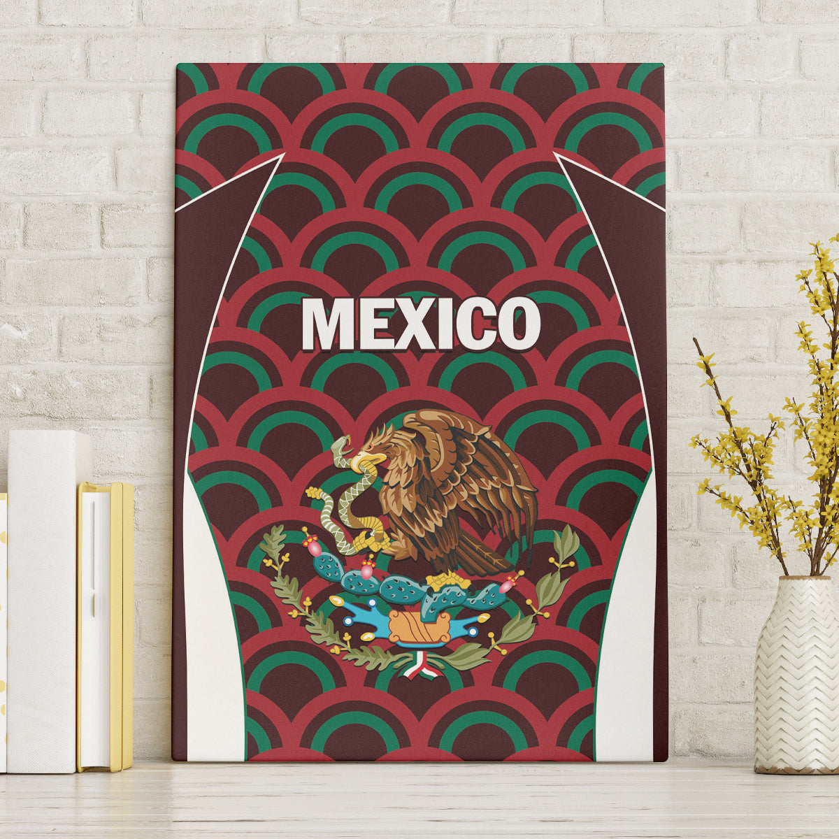 Mexico 2024 Football Canvas Wall Art Come On El Tri