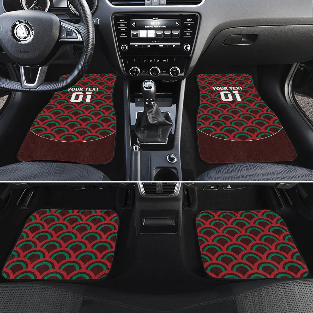 Mexico 2024 Football Car Mats Come On El Tri