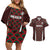 Personalized Mexico 2024 Football Couples Matching Off Shoulder Short Dress and Hawaiian Shirt Come On El Tri LT01